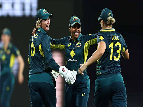 Australian team celebrating. (Photo- ICC website)