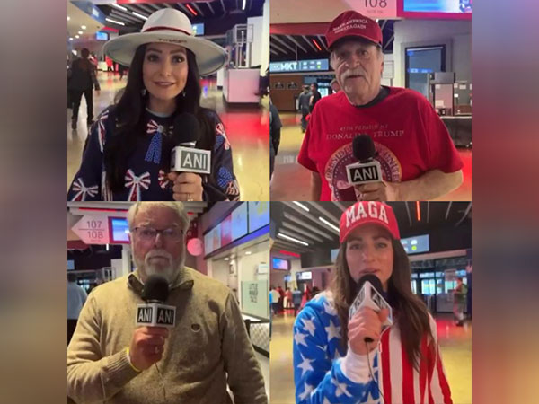 Supporters express excitement following Trump's inauguration (Photo/ANI)