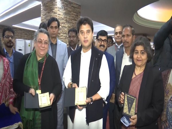  Union Minister Jyotiraditya Scindia. (C) (Photo/ANI)