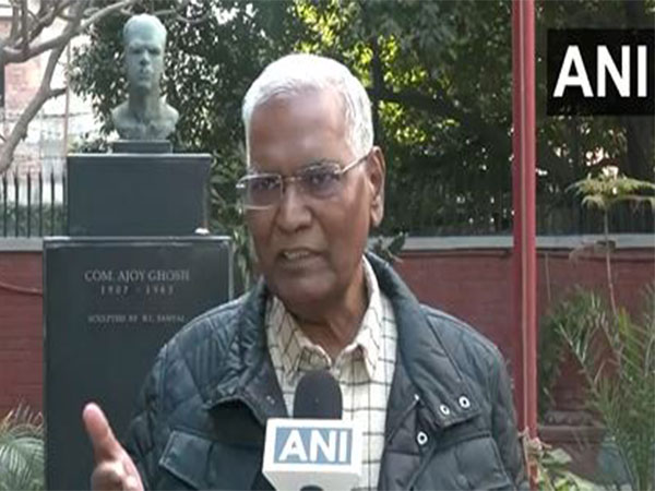 CPI leader D Raja (Photo/ANI)