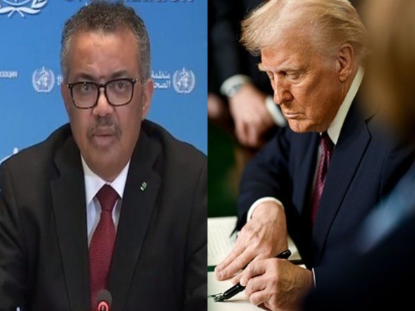 WHO Director-General Tedros Adhanom Ghebreyesus, US President Donald Trump (Image Credit: X/@WhiteHouse)
