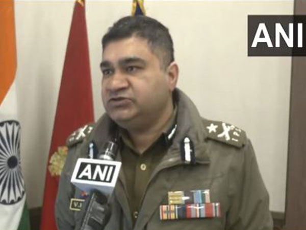  Inspector General of Police (IGP) Kashmir Zone, VK Birdi (Photo/ANI)