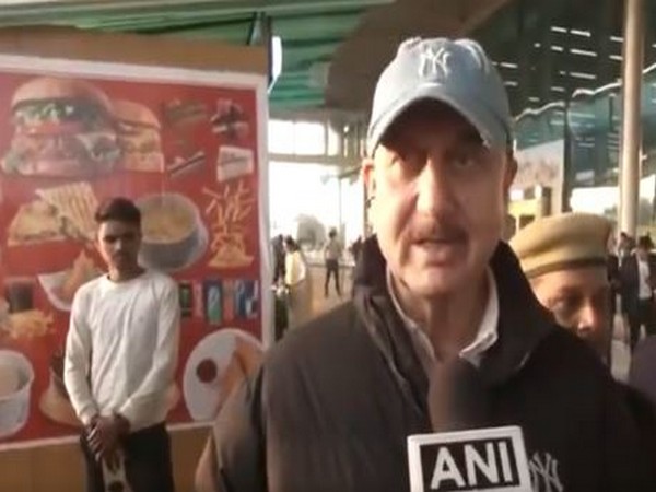 Actor Anupam Kher (Image source: ANI)