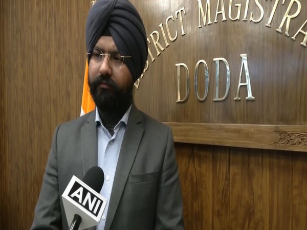 Deputy Commissioner of Doda Harvinder Singh(Image source/ANI) 