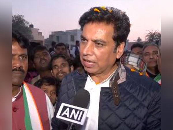 Delhi Congress President and Congress candidate from Badli Assembly constituency Devendra Yadav. (Photo/ANI)