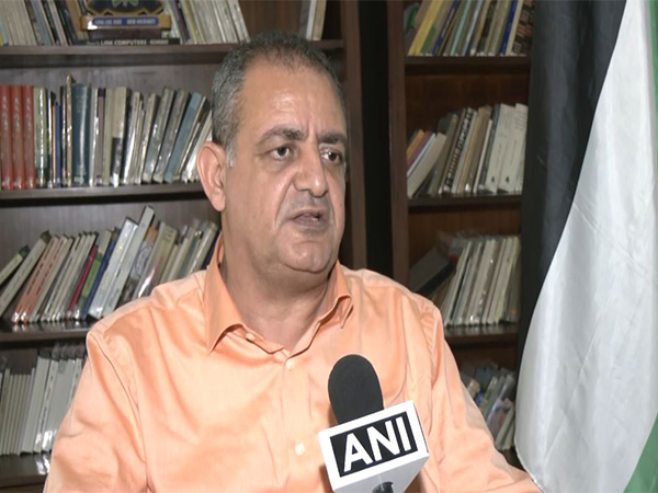 Abed Elrazeg Abu Jazer, Chargé D’affaires of the Palestine Embassy in India (Photo/ANI)