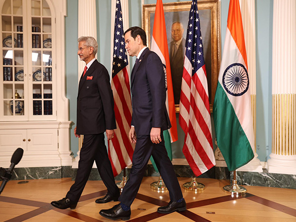 Secretary Rubio and EAM Jaishankar discuss strategic cooperation in Washington, DC (Photo: X/ @DrSJaishankar)