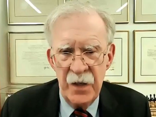 Former US National Security Advisor John Bolton. (Photo/ANI)