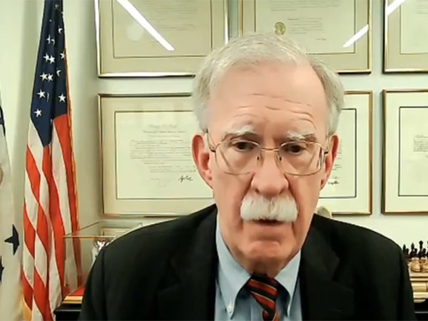 Former US National Security Advisor John Bolton. (Photo/ANI)