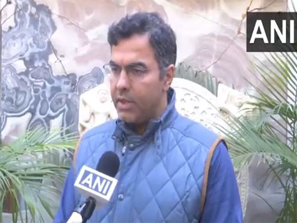 Parvesh Verma, BJP candidate from the New Delhi assembly constituency (Photo/ANI)