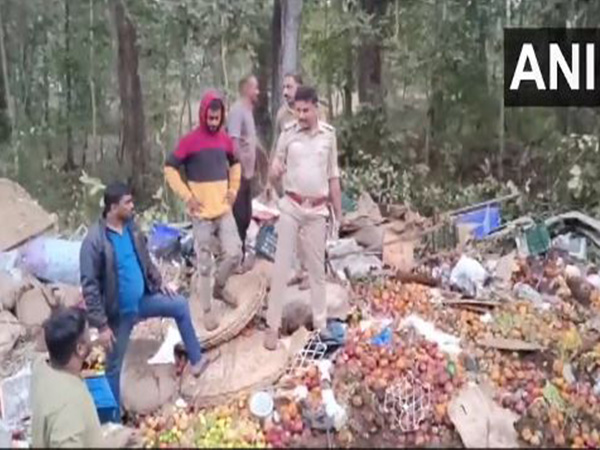 Pictures from the accident spot (Photo/ANI)