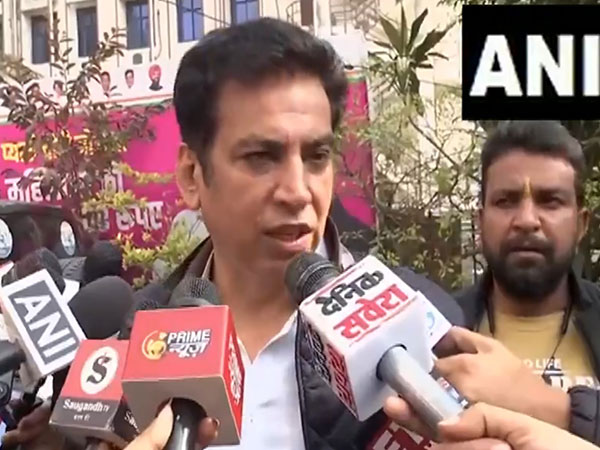 Delhi Congress President and candidate from the Badli assembly constituency, Devender Yadav (Photo/ANI)