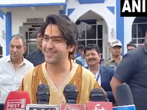 Bageshwar Dam Chief Dhirendra Krishna (Photo/ANI)