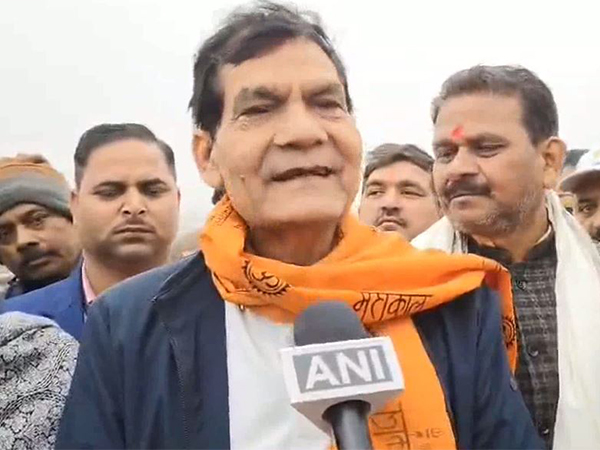 Uttar Pradesh Urban Development Minister AK Sharma. (Photo/ANI)