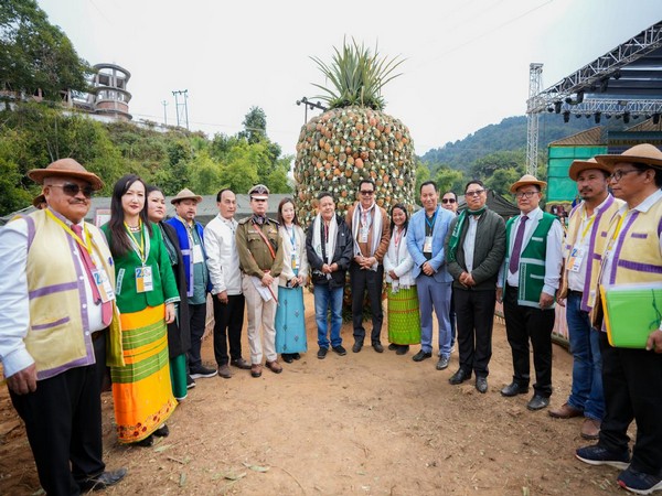  The Arunachal Pineapple Festival Bagra 2.0 begins Wednesday at Higi Bagra Village.(Photo/ANI)