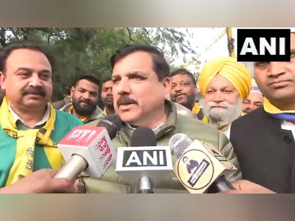 Aam Aadmi Party (AAP) MP Sanjay Singh (Photo/ANI)