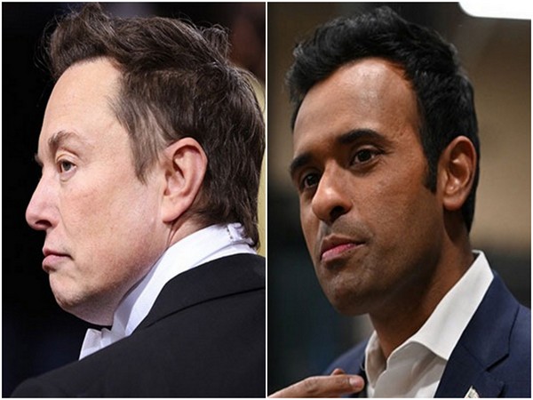 Tesla CEO Elon Musk and Indian-origin Republican leader Vivek Ramaswamy (File Photo: Reuters)