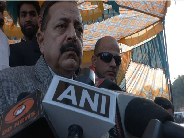  Jitendra Singh, Union Minister of State for Science and Technology, Ministry of Earth Sciences, and Ministry of Personnel, Public Grievances and Pensions (Photo/ANI)