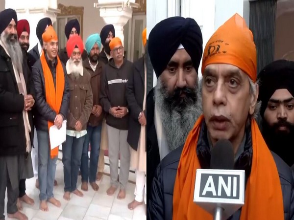 Zakir Hussain brother Fazal Qureshi at Golden Temple (Photo/ANI)