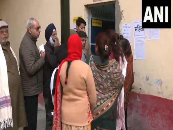 Voting for Uttarakhand Municipal Corporation Elections underway (Photo/ANI)