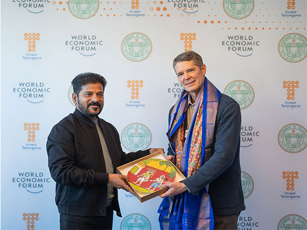 A Revanth Reddy, CM, Telangana with Michael Punke, Vice President of Global Public Policy (Photo: Telangana CMO)