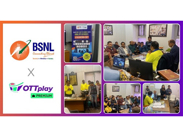 BSNL Partners with OTTplay to Launch IFTV Pilot in UP East