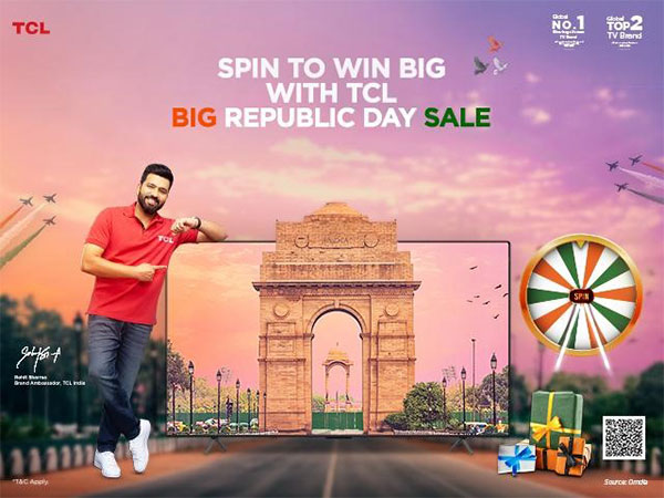 TCL announces Big Republic Day Campaign - ‘Spin to Win Big with TCL’
