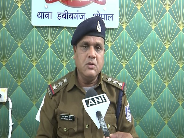 Habibganj police station in charge Ajay Kumar Soni (Photo/ANI)