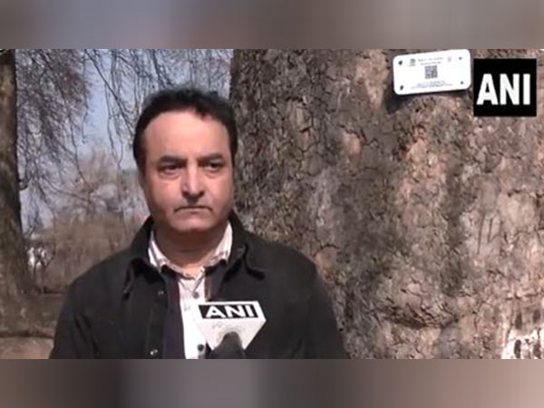Dr Syed Tariq, Scientist at Forest Research Institute. (Photo/ANI)