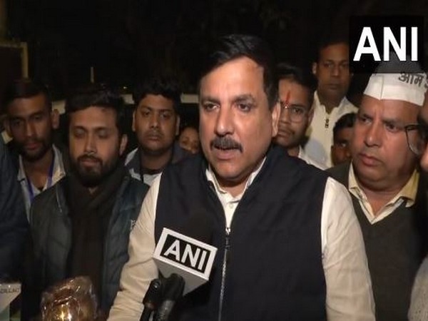 Aam Aadmi Party MP Sanjay Singh. (Photo/ANI)