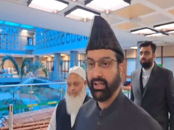 Mirwaiz Umar Farooq of Muttahida Majlis-e-Ulema (Photo/ANI)