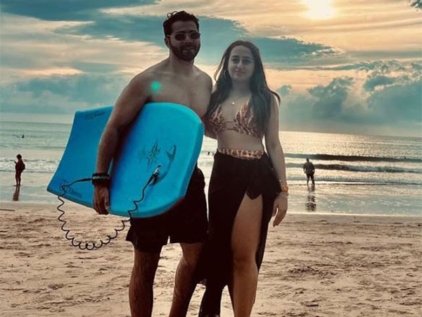 Actor Varun Dhawan and his wife Natasha (Image source: Varun's Instagram)