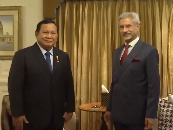EAM Jaishankar meeting Indonesian President Prabowo Subianto (Photo/ANI)