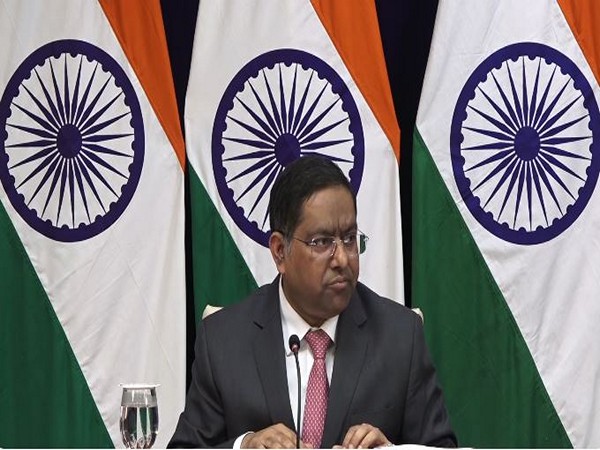 MEA spokesperson Randhir Jaiswal (Photo/MEA YouTube)