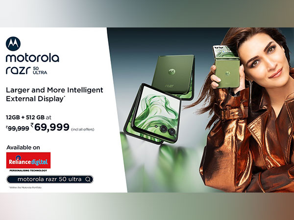 The motorola razr 50 Ultra is now available at its lowest price ever—Rs 69,999