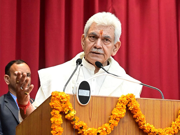  Jammu and Kashmir Lieutenant Governor Manoj Sinha. (Photo/ANI)