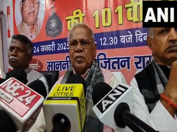 Union Minister, Jitan Ram Manjhi (Photo/ANI)