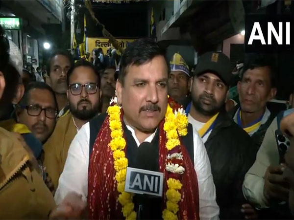 Aam Aadmi Party MP Sanjay Singh (Photo/ANI)