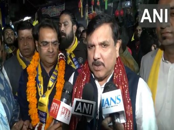 AAP MP Sanjay Singh. (Photo/ANI)