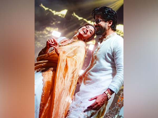 Keerthy Suresh with husband (Photo/instagram/@keerthysureshofficial)