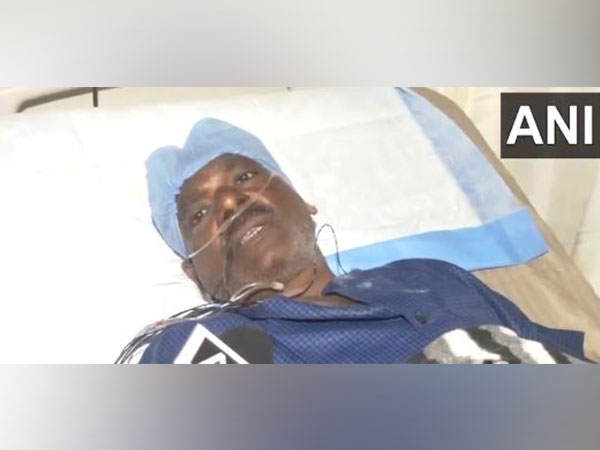 Sanjay Raut, a survivor of the Bhandara blast (Photo/ANI) 