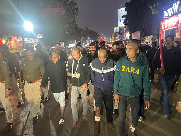 Accused in police custody (Photo/ANI)