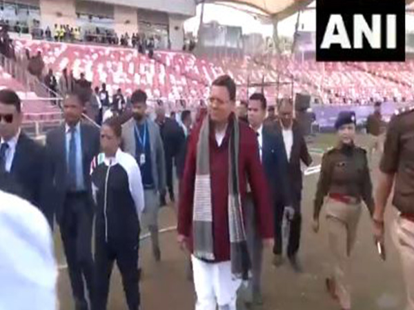  Uttarakhand CM Dhami reviews preparations for PM Modi's visit to 38th National Games in Dehradun (Photo/ANI)