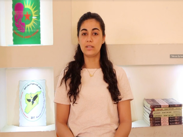 Youth in North-East Syria express solidarity with Balochistan on 