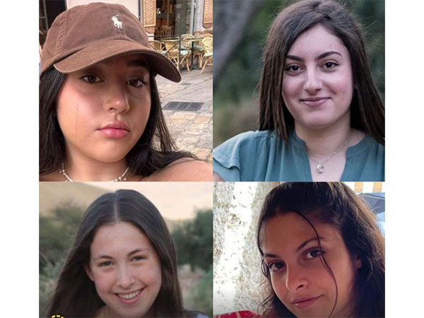 Released hostage soldiers Karina Ariev, Daniella Gilboa, Naama Levy, and Liri Albag (Image Credit: X/@IDF)