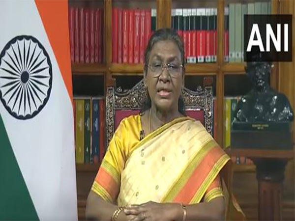 President Droupadi Murmu (Photo/ANI)