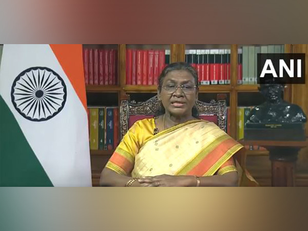 President Droupadi Murmu (Photo/ANI)