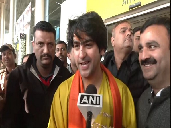 Bageshwar Dham chief Dhirendra Krishna Shastri (Photo/ANI)