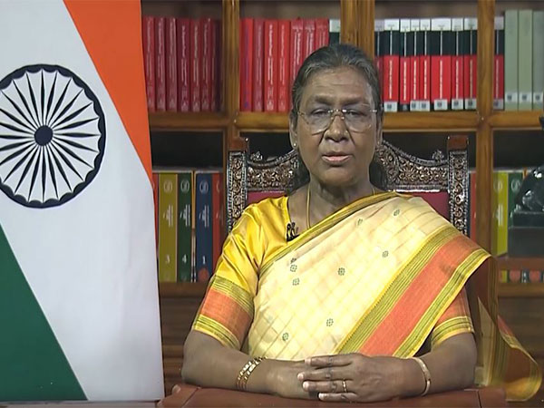 President Droupadi Murmu (Photo/ANI)