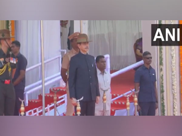 Tamil Nadu Governor RN Ravi at the flag unfurling in Chennai (Photo/ANI) 